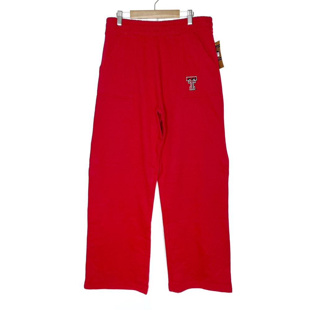 Texas Tech Raiders Sweatpants Red Straight Leg NWT Womens Various Sizes